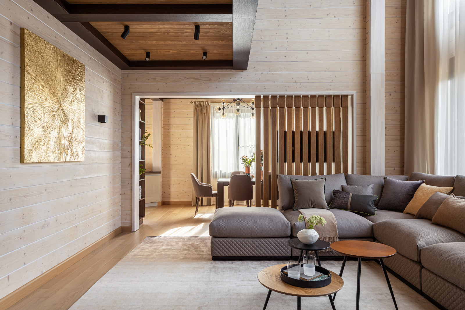 Стилизация загородного дома в Лапино