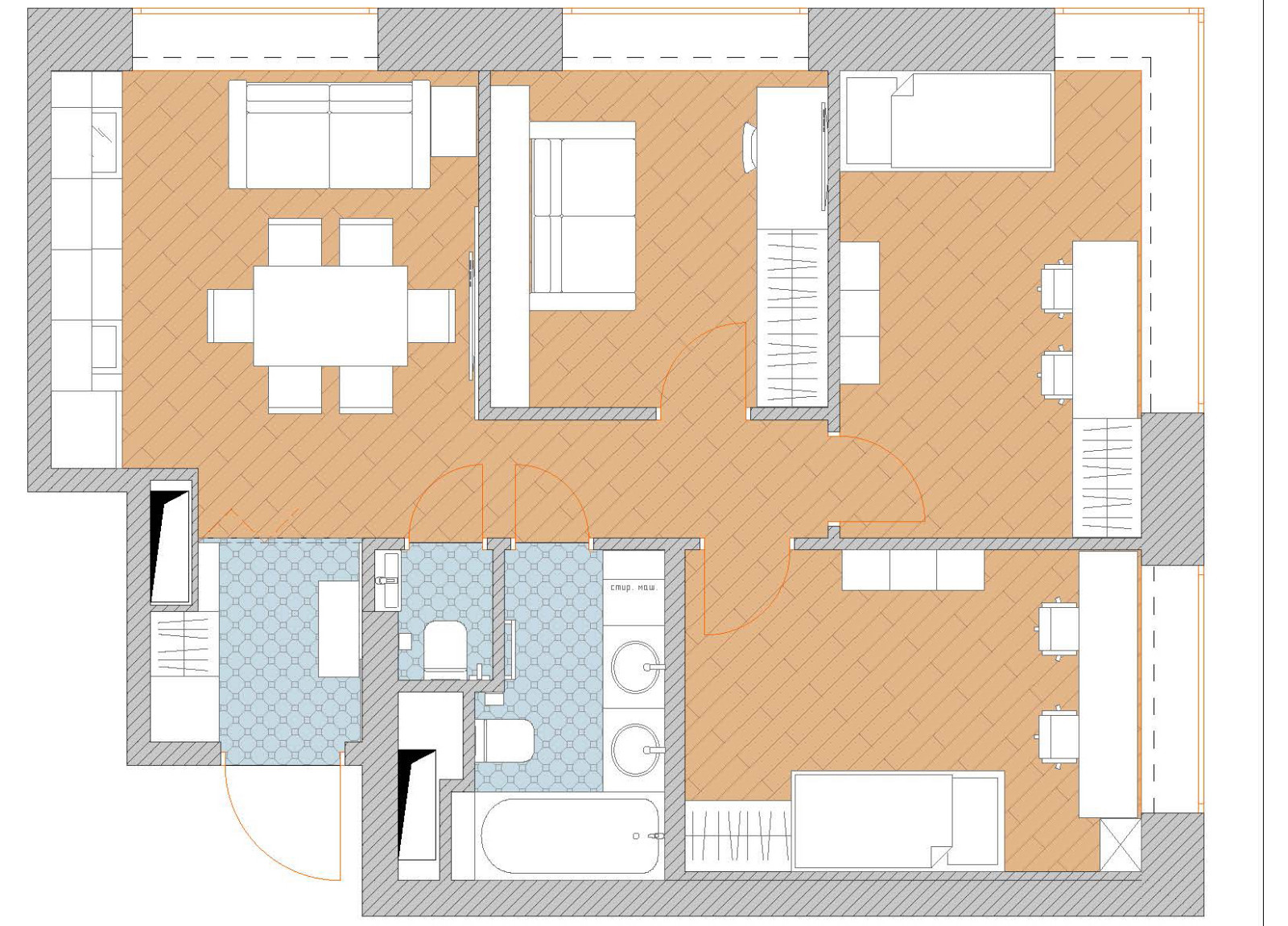 Планировочное решение