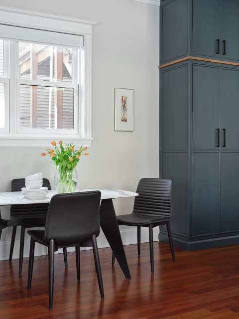 Open-Plan Kitchen Eating Area klassisch-modern-kueche