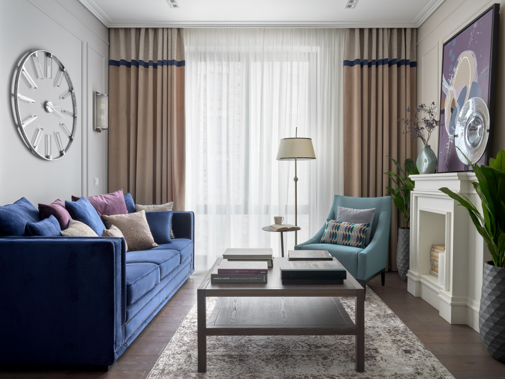 Евротрёшка в стиле неоклассика 77 м2