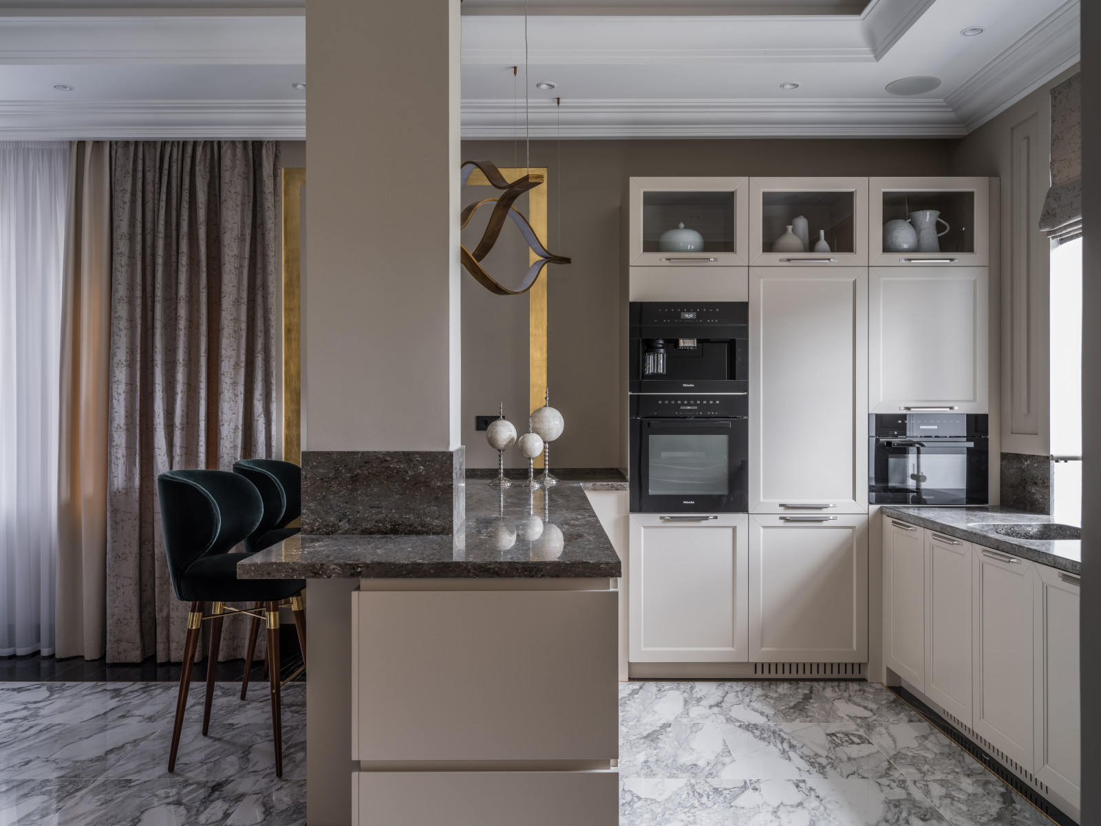 Стилизация загородного дома в КП Николино