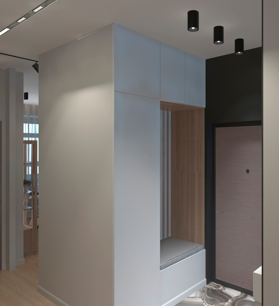 Квартира для семьи с тремя детьми "Стоун терапия"