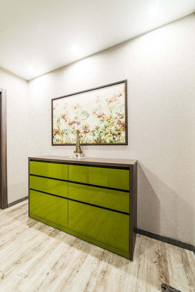 Проект прихожей и горки для гостиной