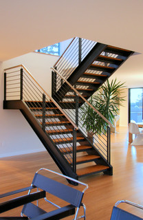 Steel staircase - Moderno - Escalera - Seattle - de ALCOVA architecture