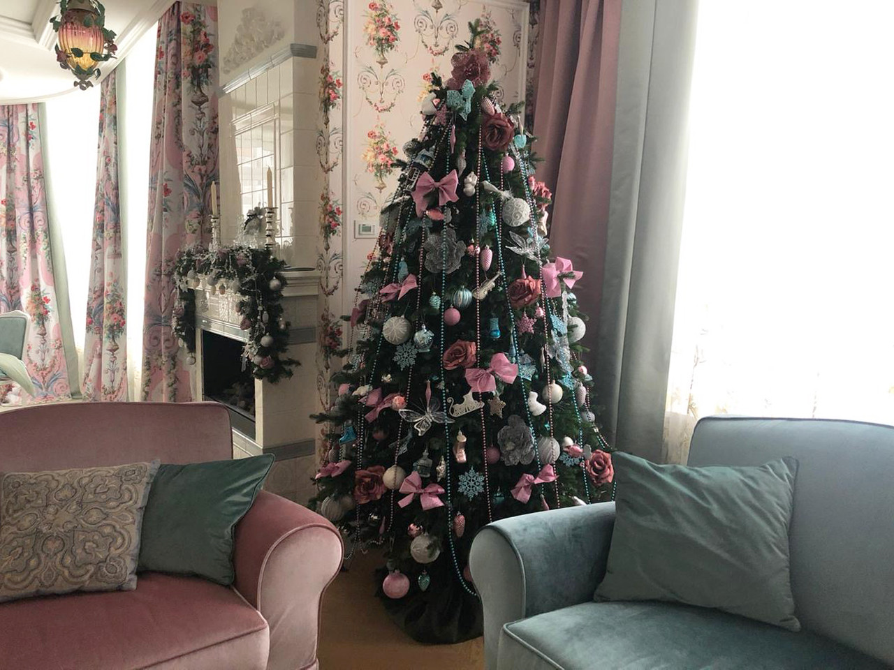 квартира в французском стиле в процессе декорирования