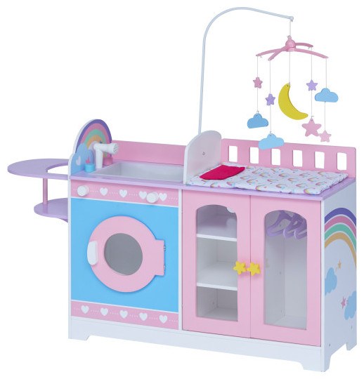 6 in 1 Baby Doll Changing Station Pink/Purple
