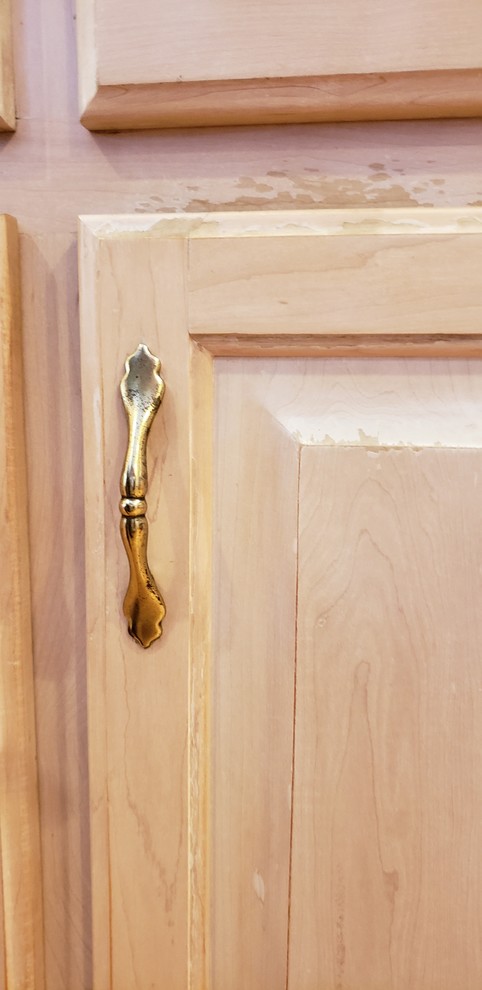 Inspiration for a transitional home design remodel in Charlotte