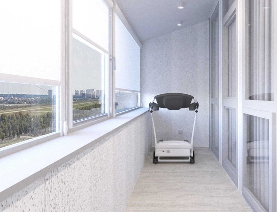 Визуализация дизайн-проекта 3-х комн. квартиры