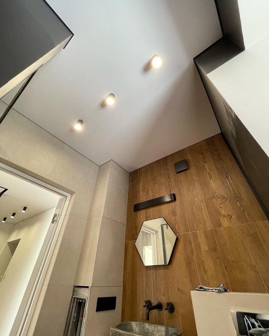 Теневые потолки в ЖК ГринАрт