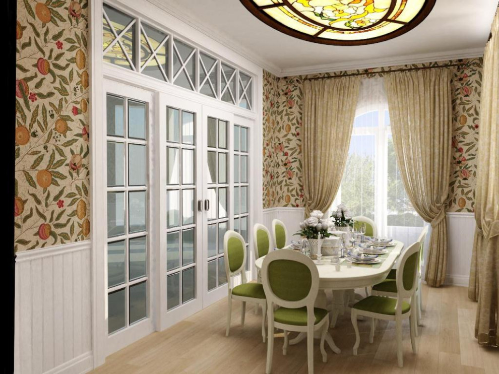 Дом в стиле прованс, пос. Малиновка