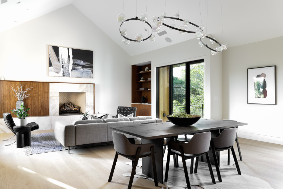 Open Concept Kitchen with Custom Cabinetry — Austin, TX - Contemporary ...