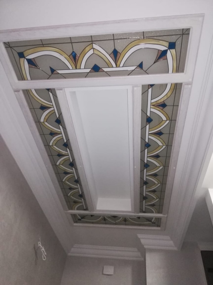 Потолочный витраж в ЖК "Сердце города"