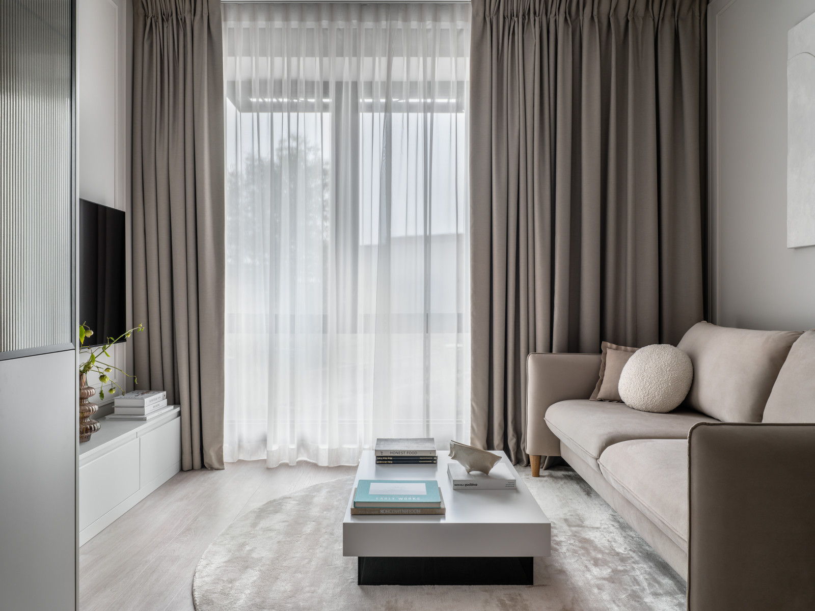 Дизайн интерьера квартиры в современном стиле в ЖК Метрополия