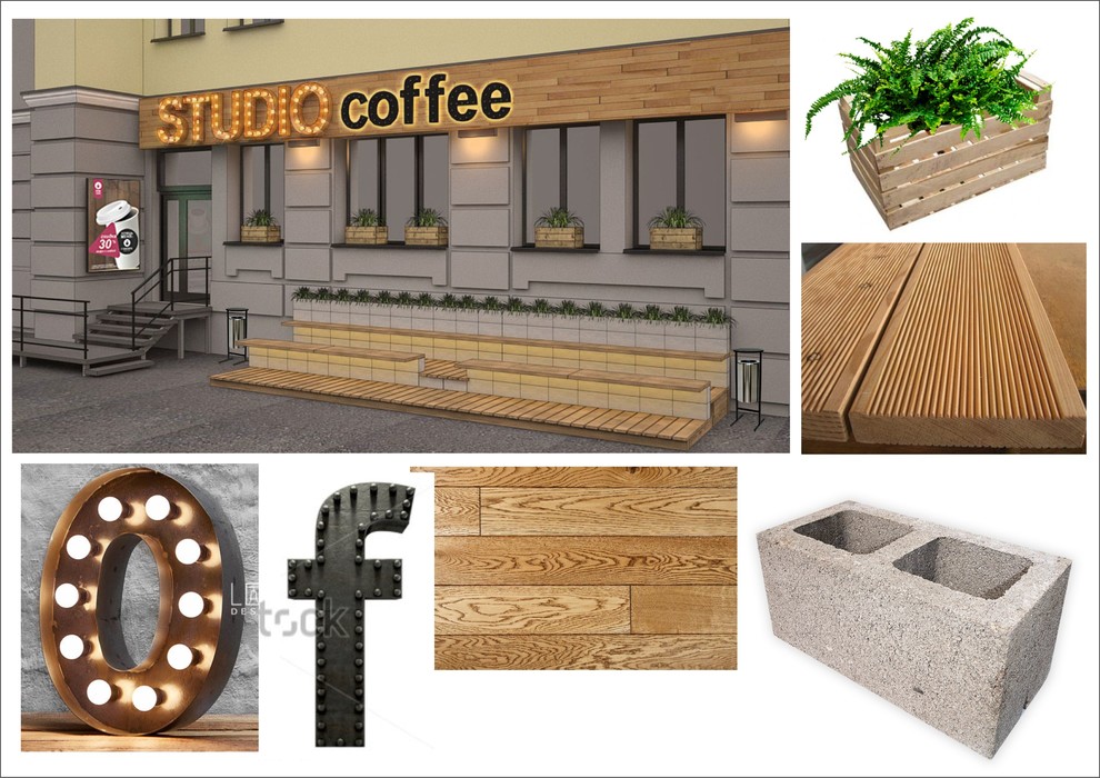 интерьер кофейни в г. Кемерово