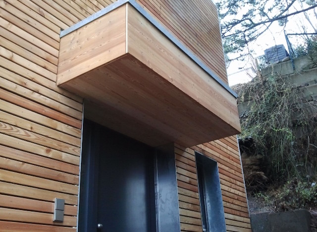 Modernisierung Einfamilienhaus trendy-hus-og-facade