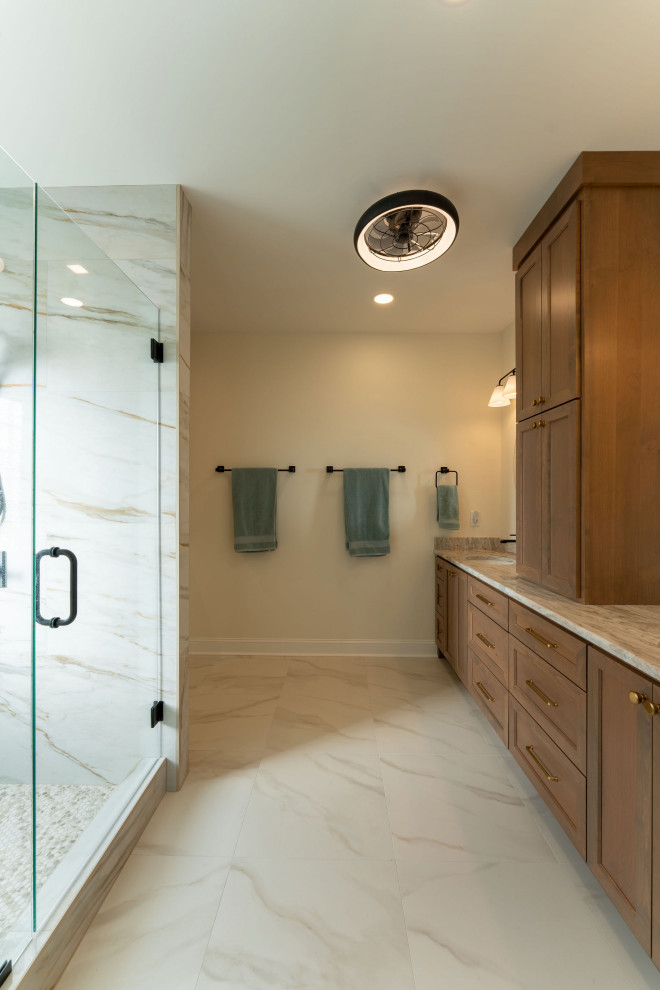 Fairvue Kitchen and Primary Bathroom