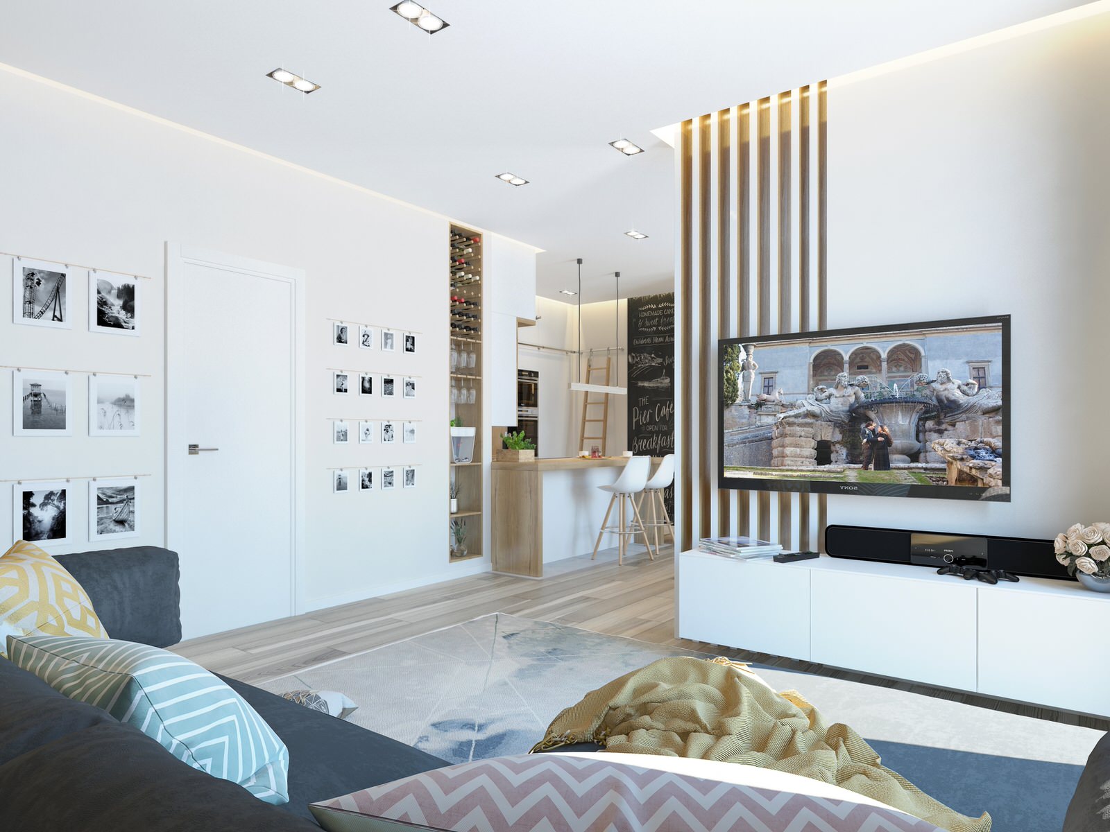 raumplus в интерьере квартиры ЖК Сколково