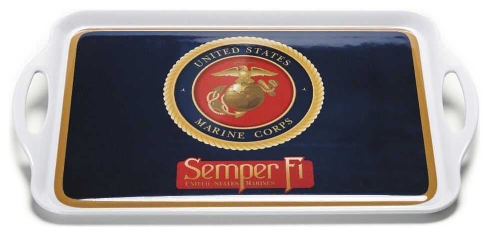 U.S. Marine Corps Party Serving Tray