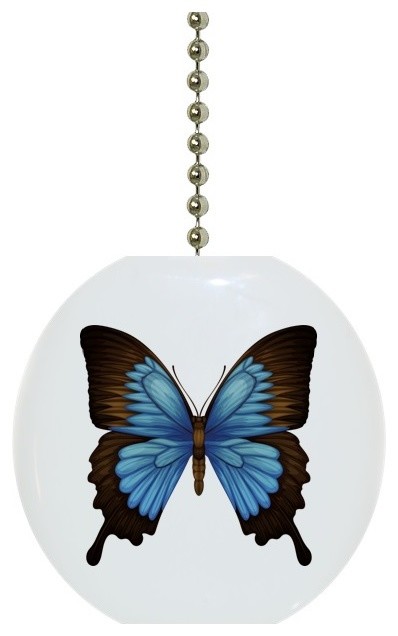 Blue Mountain Swallowtail Butterfly Ceiling Fan Pull