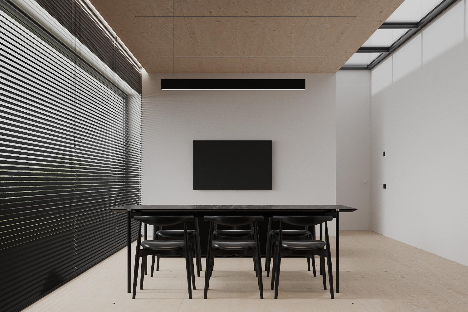 Скандинавский дом с футуристичным интерьером