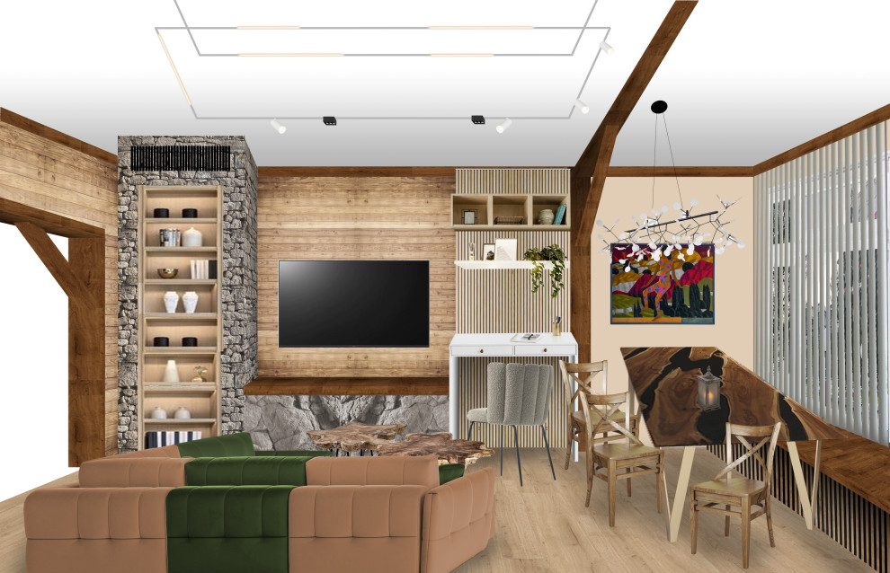 Однокомнатная квартира 110кв.м.