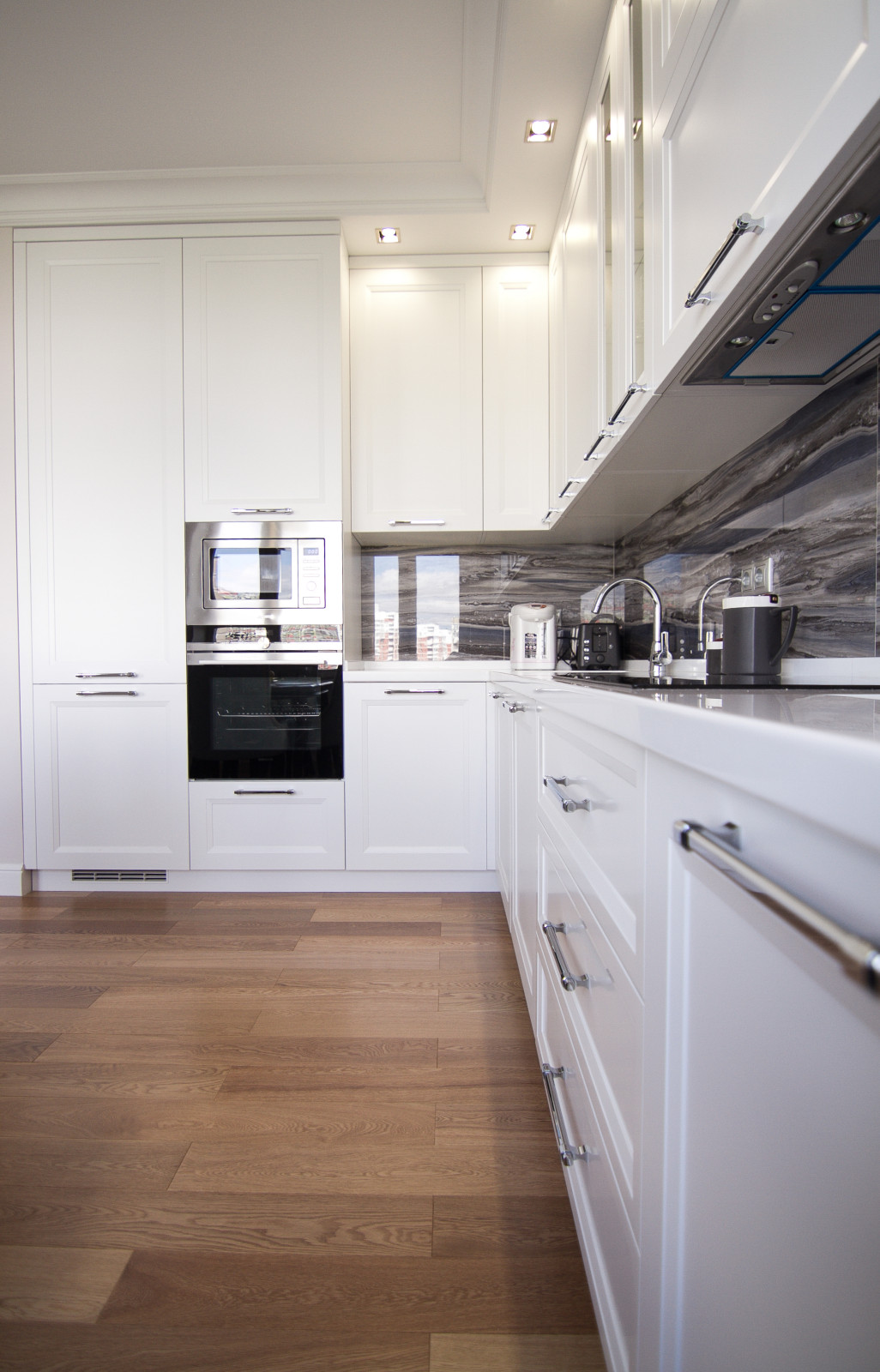 Белая кухня "Лира" в Москве