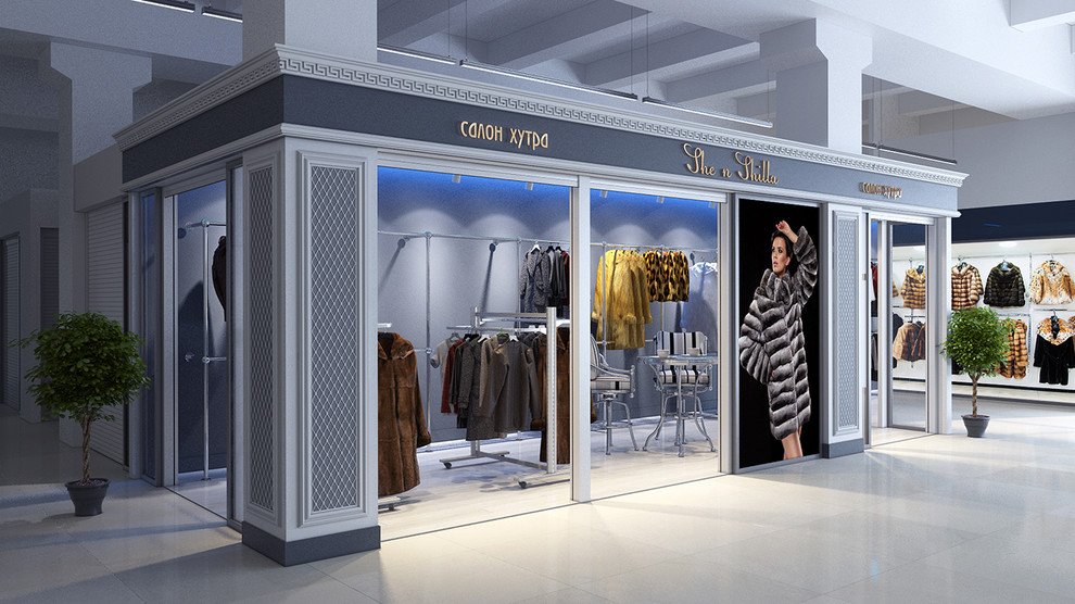 Бутик меховых изделий и шуб в ТРЦ