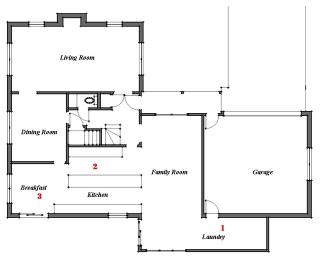 Renovation Ideas Playing With A, Colonial House Floor Plans Australia