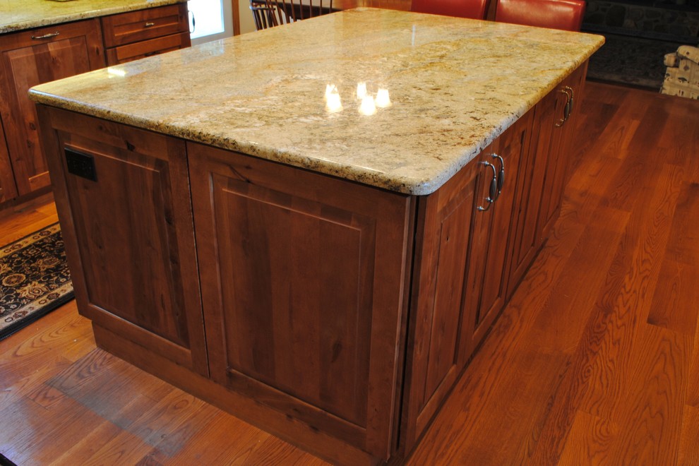 Inspiration for a rustic kitchen remodel in Philadelphia