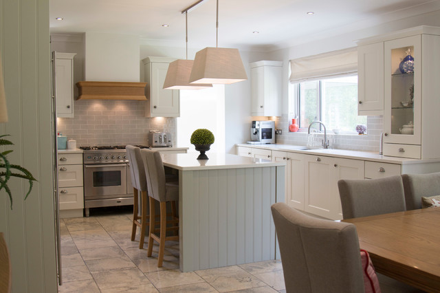 Classic in Helen's Bay transitional-kitchen