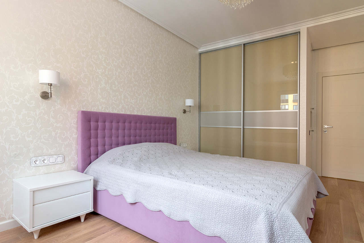 Дизайн четырехкомнатной квартиры в ЖК "Лучи".