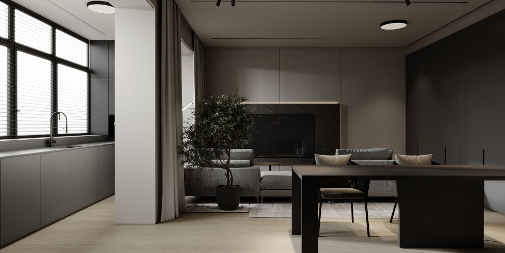 Дизайн проект двухэтажной квартиры