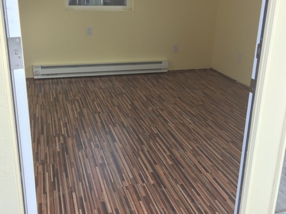 Inspiration for a transitional home design remodel in Denver
