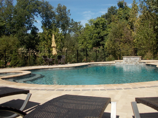 Hopkinton Retreat contemporary-swimming-pool