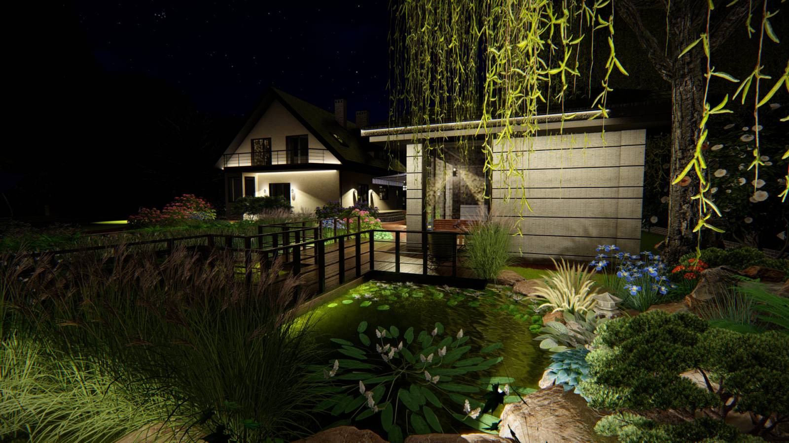 Ландшафтный проект благоустройства участка п. Куликово, Калининградская область