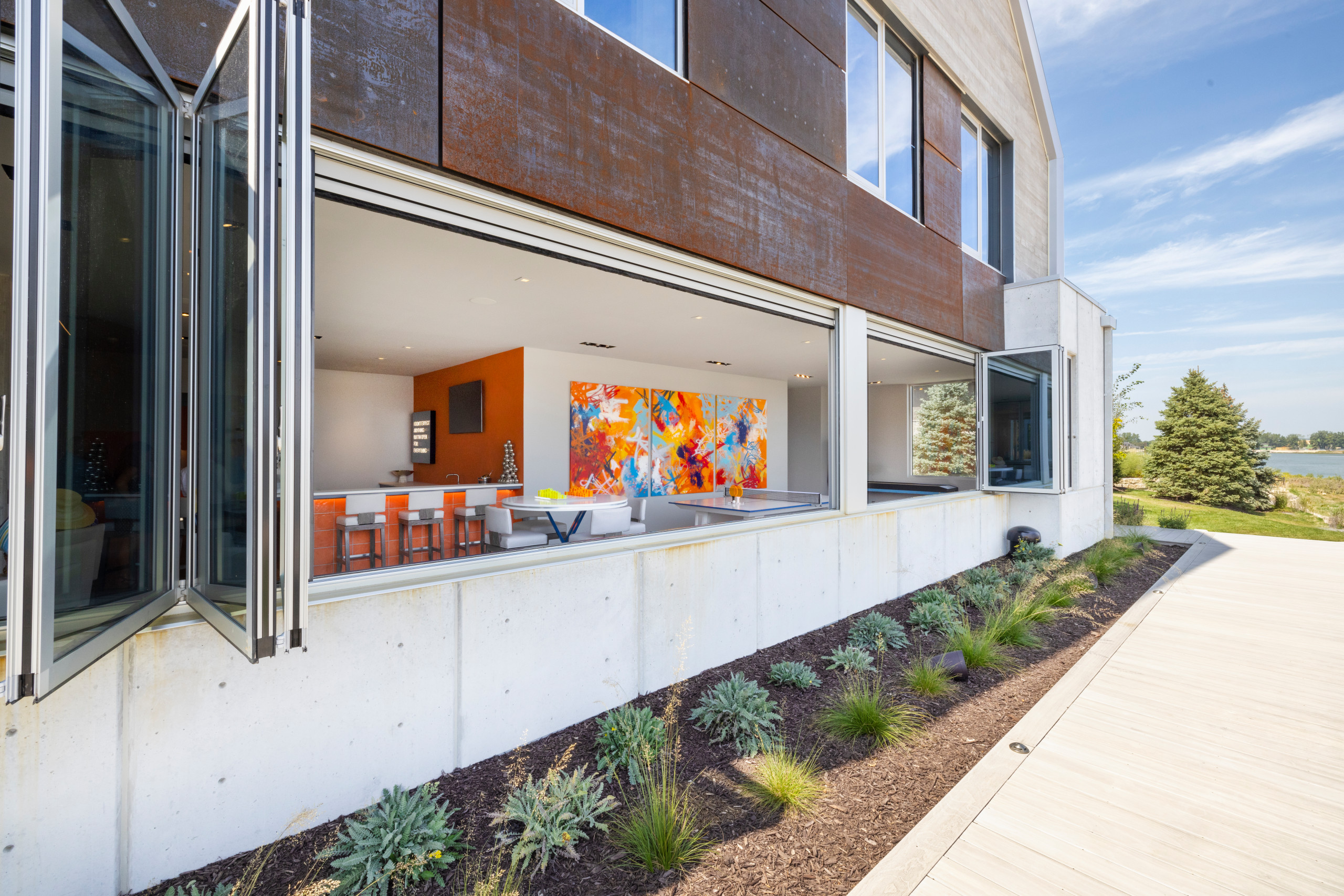 Industrial & Modern Lake Home | Custom Build