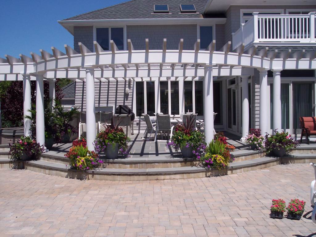 Bluestone Patios By Designscapes of Long Island Patio Designers & Installers