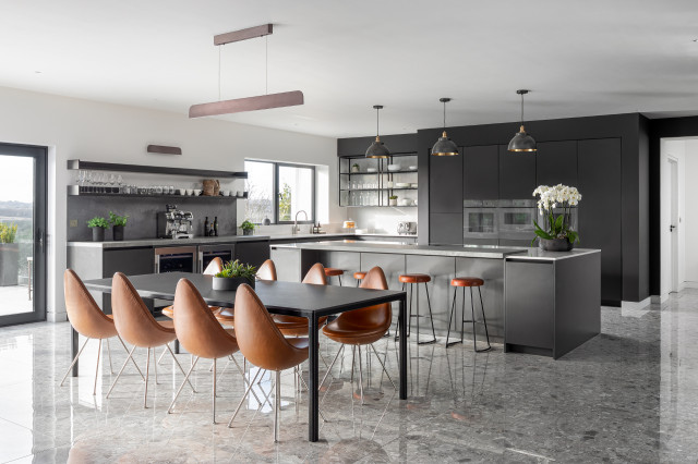 Gorgeous Graphite moderne-koekken