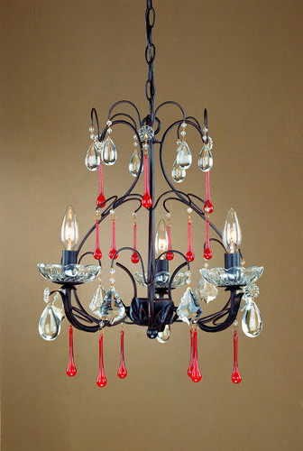 Laura Ashley Mx2019 Venetian 3 Light Mini Chandelier
