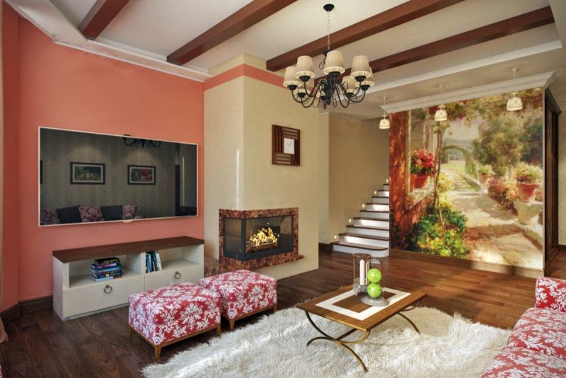 Дизайн-проект коттеджа, Терраски