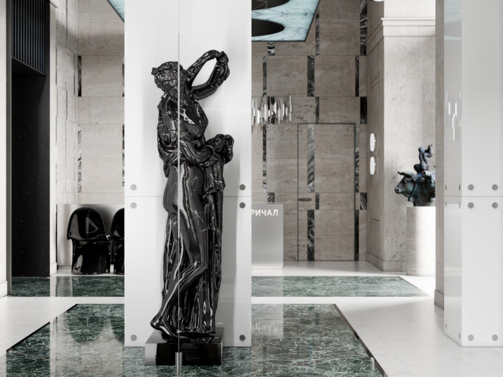 Зонна лобби гостиницы Графский причал