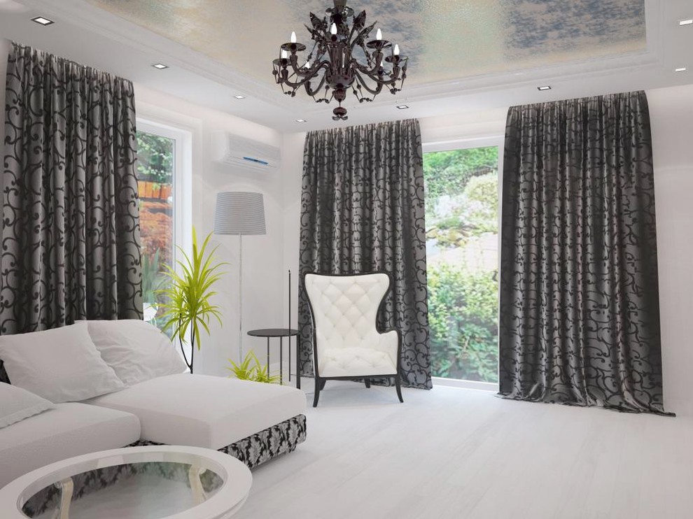 Микс стилей в частном доме