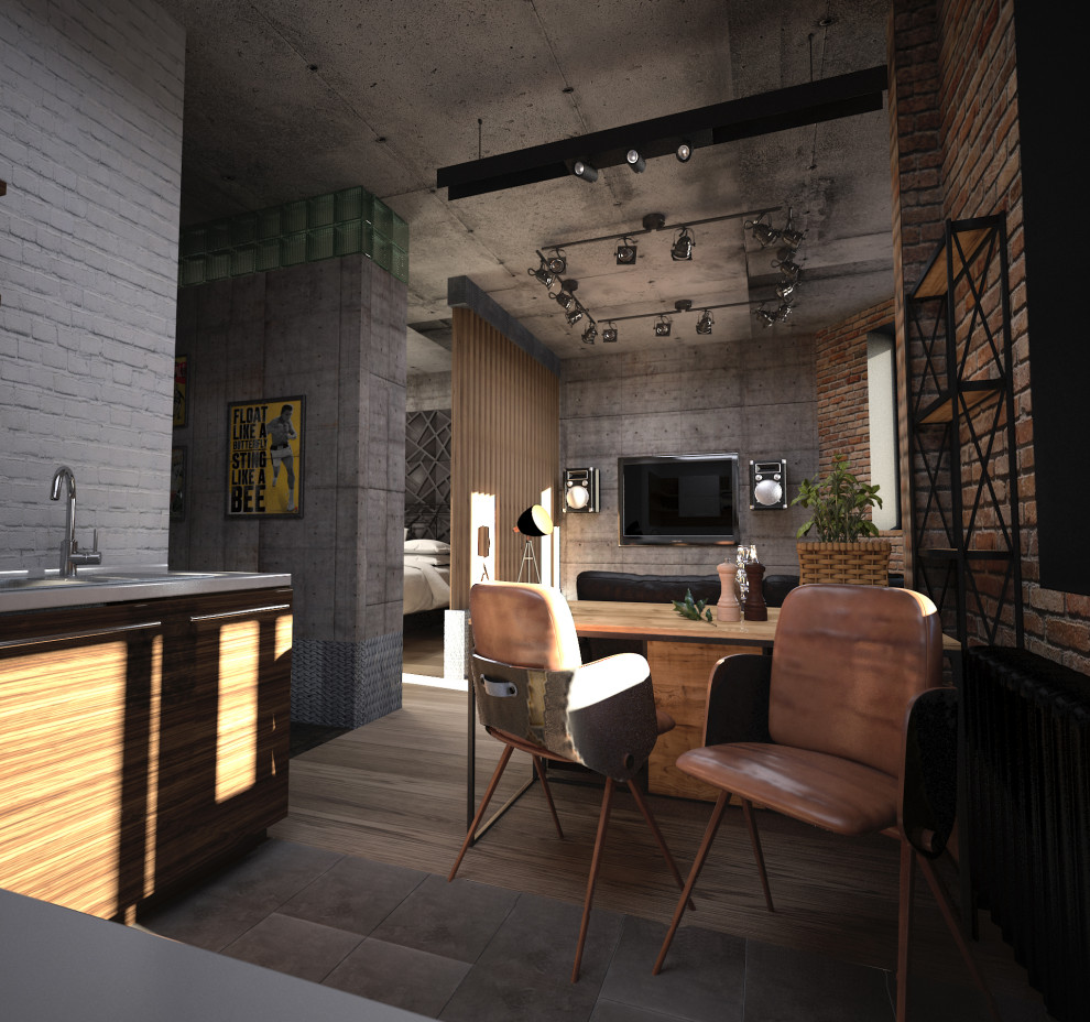 Лофт, 45 кв. м