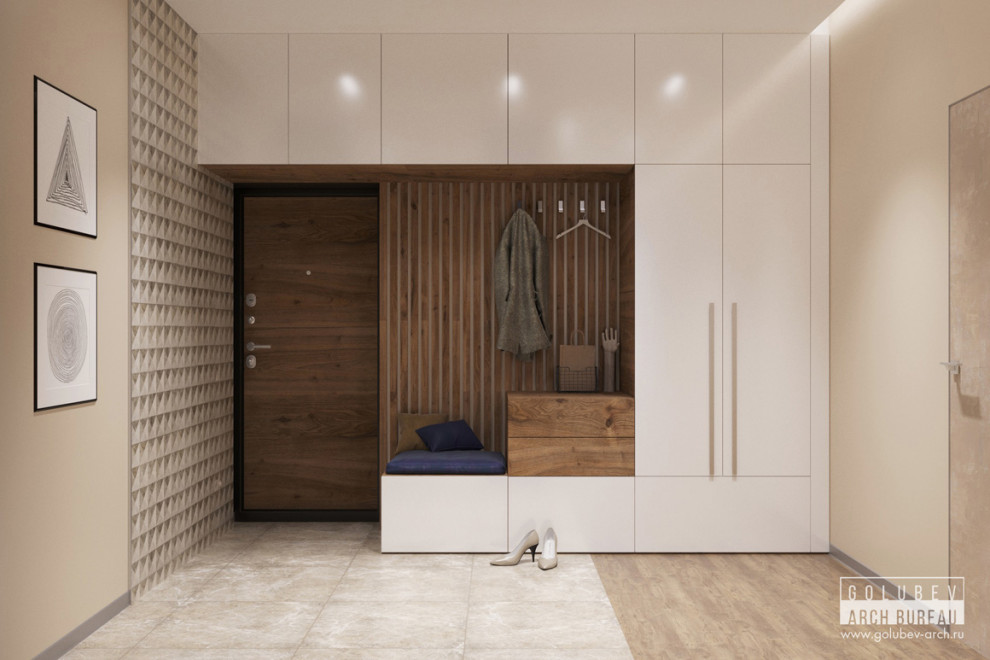 Дизайн интерьера с панорамным видом, г. Красноярск, 100 м2