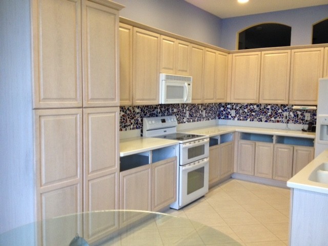 Marty and Sandra's Refaced Painted Gray