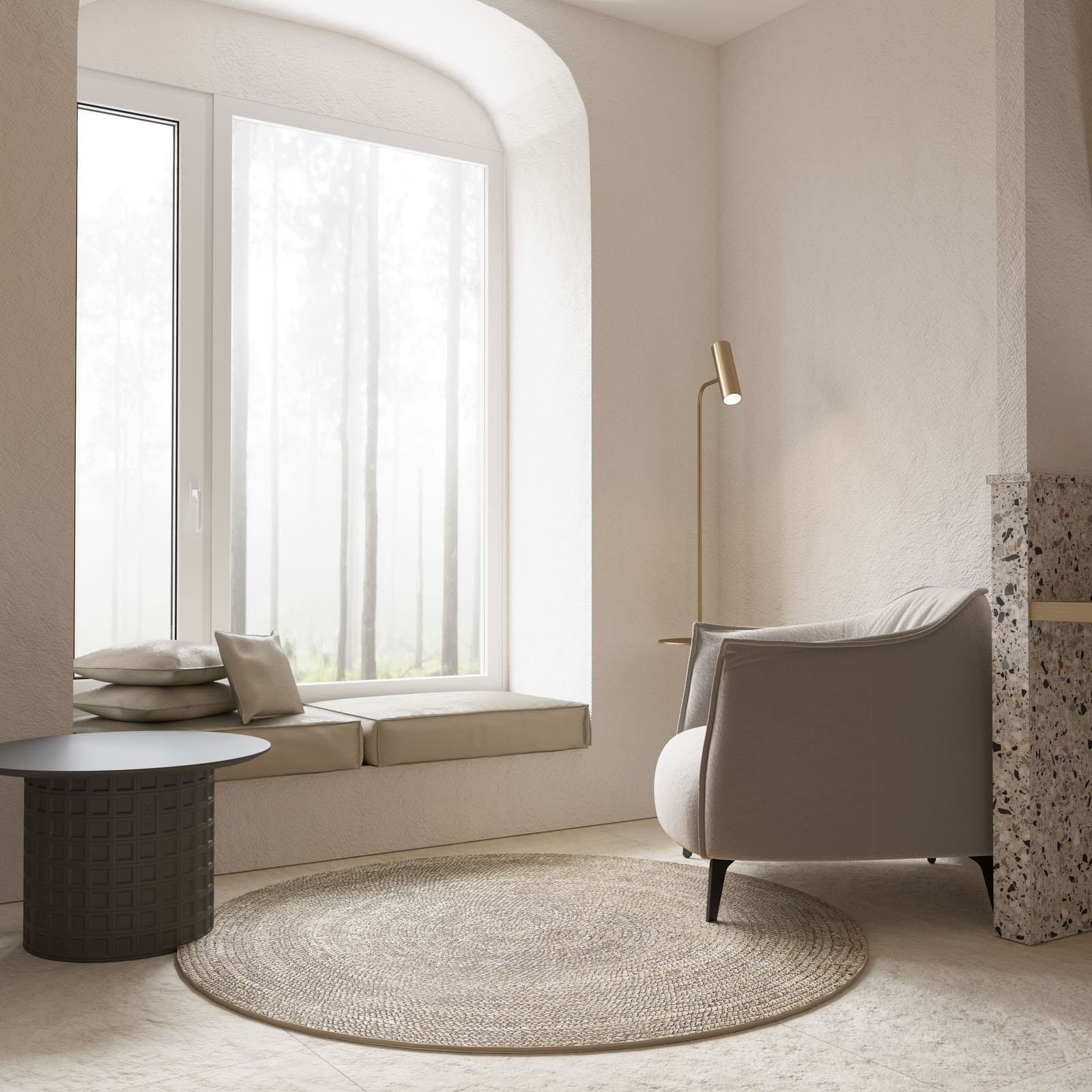 Проект загородного дома в Ленинградской области, стиль джапанди