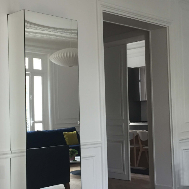 R&eacute;novation 200m&sup2; &agrave; Paris modern-foervaring-och-garderob