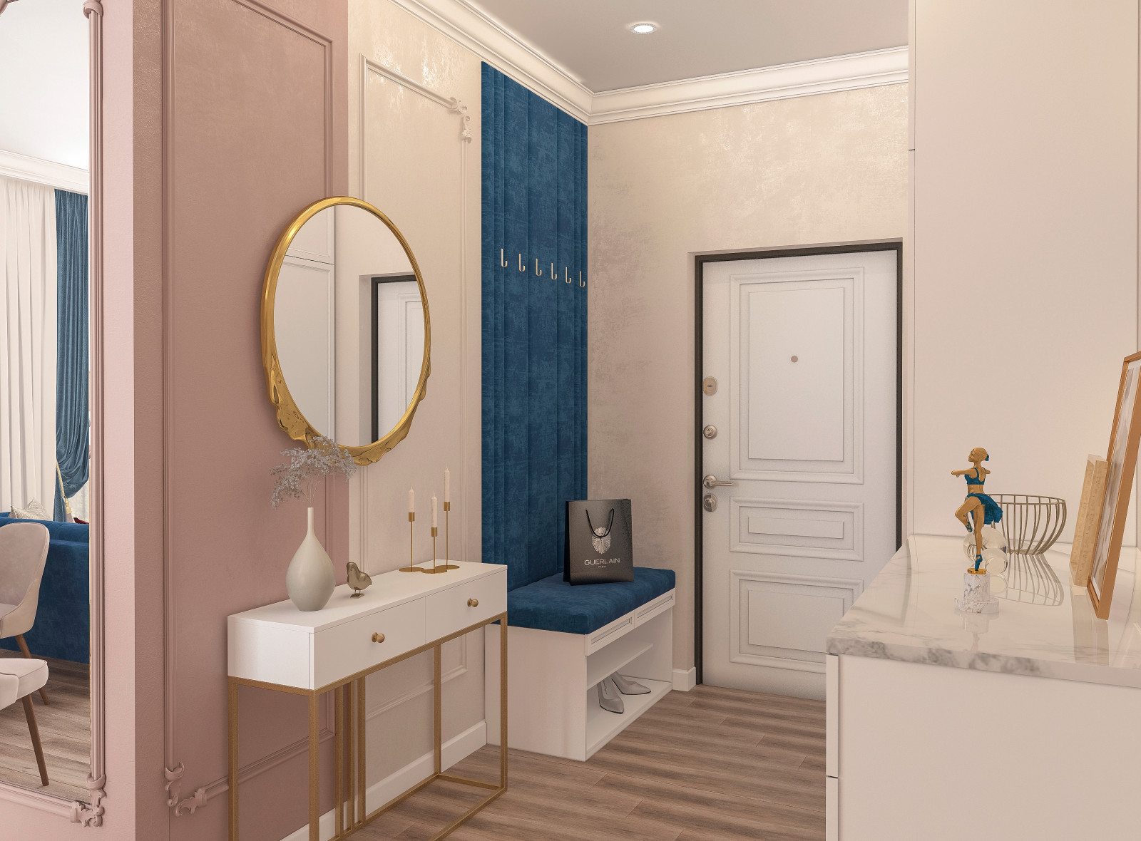 Дизайн-проект двухуровневой квартиры. г.Калининград