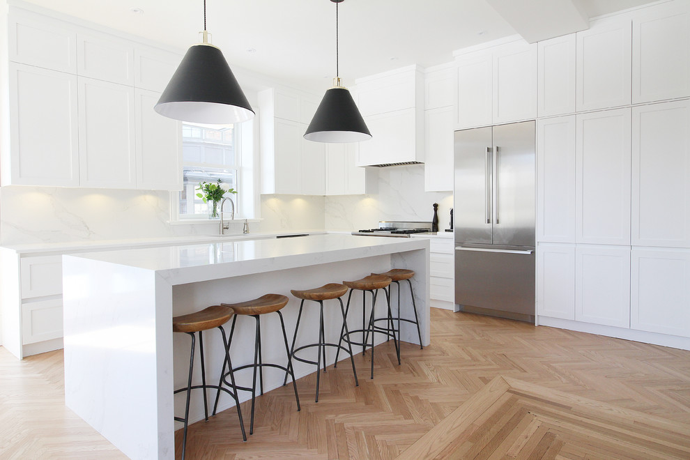 Hilltop Home - Transitional - Kitchen - Montreal - by ...