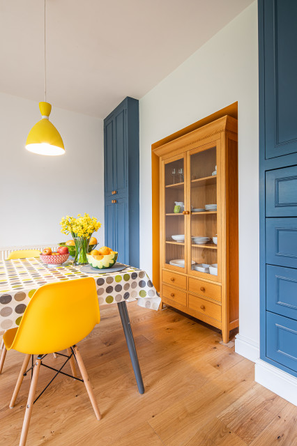 Compact Kitchen with Colour contemporary-kitchen